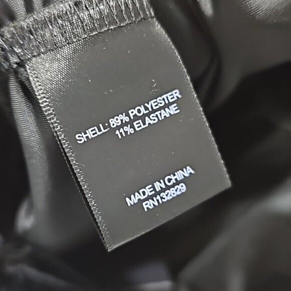 Michael Costello x Revolve Velvet Black Pants Size Medium New - Picture 9 of 10